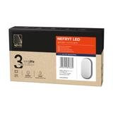 NEFRYT LED 15W, oprawa ogrodowa, 1100lm, IP54, 4000K, szara AD-OP-6147GLPM4 ORNO