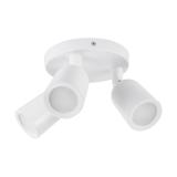 Oprawa ścienno-sufitowa BOGNA GU10 3C WHITE 03986 IDEUS