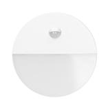 HALIT LED 10W, oprawa ogrodowa z czujnikiem ruchu 140st, 600lm, IP65, 4000K, IK10, biała AD-OP-6116WLPMR4 ORNO