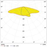 Oprawa SL AREA SPD LA V 90W 765 RV35ST GY