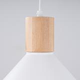 Lampa wisząca JAGA biała