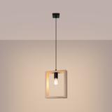 Lampa wisząca ARIES naturalne drewno