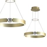 lampa wisząca LED Sirius 26W 1300lm 4000K złota ML6186 Milagro