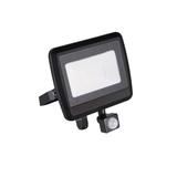 Projektor LED 30W z czujnikiem ruchu ANTEM LED 30W-NW-SE B czarny 2400lm 4000K 33207 KANLUX