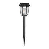 Lampa solarna lampka FANOS LED z czujnikiem ruchu 300lm IP44 3000K ciapła biała SL/R-2/B ORNO
