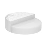 HALIT LED 10W, oprawa ogrodowa z czujnikiem ruchu 140st, 600lm, IP65, 4000K, IK10, biała AD-OP-6116WLPMR4 ORNO