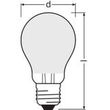 Lampa LED COMFORT/SUPERIOR DIM Classic A75 szkło matowe 7,5W/940 E27