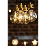 Lampa LED Vintage 1906 CL GLOBE200 Filament szkło przezroczyste GOLD 28 non-dim 5W 820 E27