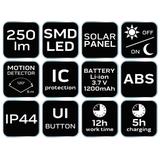 Lampa solarna ścienna 20 SMD LED 250 lm NEO GTX 99-055 GTX Poland