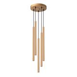 Sollux Lampa wisząca PASTELO 5P złota SL.1174