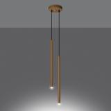 Sollux Lampa wisząca PASTELO 2 złota SL.1305