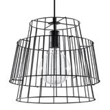 Sollux Lampa wisząca GATE czarny SL.0663