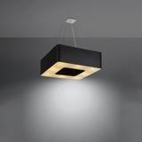 Sollux Żyrandol URANO 60 czarny SL.0784