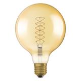 Lampa LED Vintage 1906 GOLD 125 dim 4,8W/822 szkło przezroczyste E27