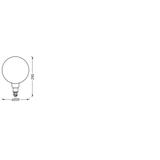 Lampa LED SMART+ WiFi CL Globe200 Smoke DIM 37  6W/825 E27