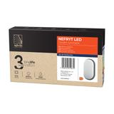 NEFRYT LED 10W, oprawa ogrodowa, 800lm, IP54, 4000K, szara AD-OP-6110GLPM4 ORNO