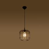 Sollux Lampa wisząca CELTA czarna SL.0296