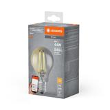 Lampa LED SMART+ WiFi CL A Smoke DIM 44  6W/825 E27
