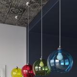 Sollux Lampa wisząca BALL żółta SL.0252