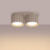 SOLLUX Plafon AURA 2 taupe Gx53 ; SL.1818