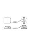Oprawa SP FP FIX P 8W 930 PS DIM IP65 BK