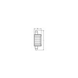 LAMPA LED LINE 78mm 75D 9,5W/827 230V R7S 6X1