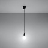 Sollux Lampa wisząca DIEGO 1 czarna SL.0572