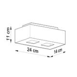Sollux Plafon MONO 2 biały SL.0067