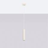Sollux Lampa wisząca KARBON 1 beżowy SL.1592