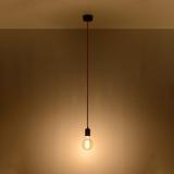 Sollux Lampa wisząca EDISON czarna SL.0152