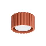 SOLLUX Plafon AURA 1 ochra czerwona Gx53 ; SL.1802