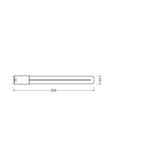 Lampa DULUX L LED FR 24 ECG, AC mains 12W 830 2G11