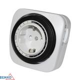 PROGRAMATOR MECHANICZNY 24H SCHUKO-MINI B62-TSMD20 BEMKO