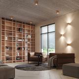 Sollux Plafon QUAD naturalne drewno SL.0493