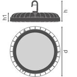 Oprawa HIGH BAY COMPACT V 166W 840 110DEG IP65