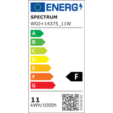 LED GLS E-27 230V 11W WW DIMMABLE SPECTRUM