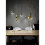 Lampa LED Vintage 1906 dim CL GLOBE125 Filament szkło przezroczyste GOLD 55 dim 7W 825 E27