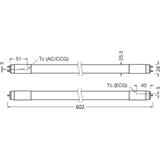 Tuba LED T8 PRO Ultra Output 600mm 7,5W 830 Uniwersalna