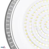 Lampa hermetyczna przemysłowa HIGHBAY LED GAMPER 100W neutralna biel 4000K 10000LM CRI80 IP65 90° SZARY C85-HBG-100W-840-090DG BEMKO
