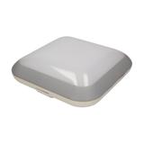 Plafon MONSUN LED 60 SMD2835, szary, IP66, klosz poliwęglan mleczny OR-PL-342GLPM4 ORNO