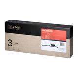 Kinkiet lampa nad lustro RICO LED 7W 770lm 4000K IP44 dł. 40 cm czarna AD-OM-6518L4/B ORNO