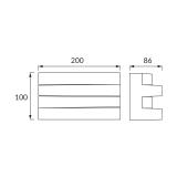 Oprawa dekoracyjna LED ALPEN 12W biała 4000K 03721 IDEUS