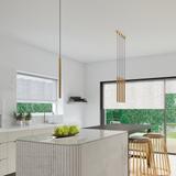 Sollux Lampa wisząca PASTELO 3L złota SL.1171