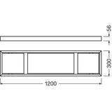 Ramka do montażu powierzchniowego PANEL 1200 SURFACE MOUNT KIT
