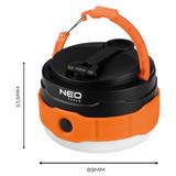 Lampa biwakowa akumulatorowa 500 lm powerbank + dynamo 3w1 SMD LED NEO TOOLS GTX 99-118 GTX Poland
