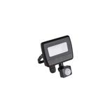 Naświetlacz LED 10W z czujnikiem ruchu ANTEM LED 10W-NW-SE B czarny 800lm 4000K 33205 KANLUX