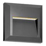 Lampa elewacyjna LED KIBO 1W 80lm IP65 4000K biała neutralna szary AD-OP-6612GL4 ORNO