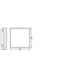 Oprawa SMART+ WIFI ORBIS MAGNET 300X300 TW WT