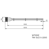 Akcesorium Coreline WT120Z TW-5x2,5-L1200 5 lat gw. 9,11402E+11 PHILIPS
