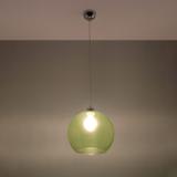 Sollux Lampa wisząca BALL zielona SL.0254